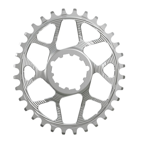 Works Components Oval Chainring SRAM 3-Bolt 30T Boost 3mm Slv