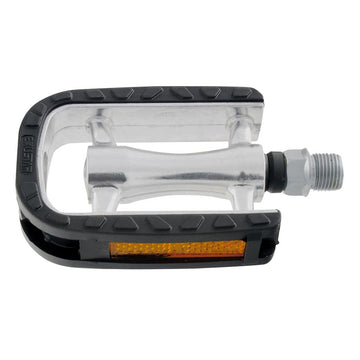 Exustar E-PC97 Non-Slip Platform Pedals Body: Aluminum Spindle: Cr-Mo 9/16'' Black