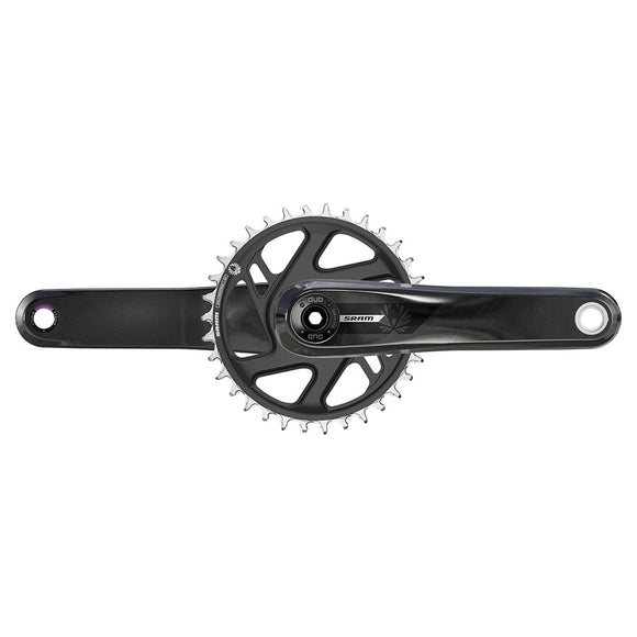 SRAM S150 Eagle Transmission B1 Crankset Speed: 12 BCD: Direct Mount SRAM 3 Bolt 32 Powerspline 165mm Black Boost