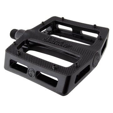 The shadow conspiracy Metal Pedal 9/16` Loose Ball Black Extra Pins Alloy 105x100mm