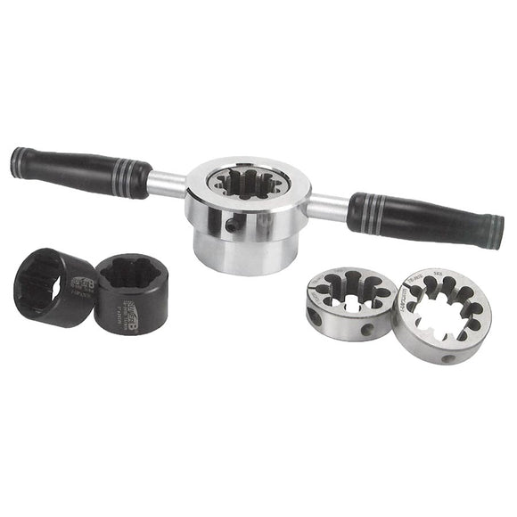 Super-B TB-19454 Fork Threading Tool 1''-24TPI & 1-1/8''-26TPI