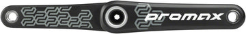Promax CK-1 Carbon Crankset - 170mm  2-PC Direct Mount SRAM 3-Bolt 30mm Spindle BLK