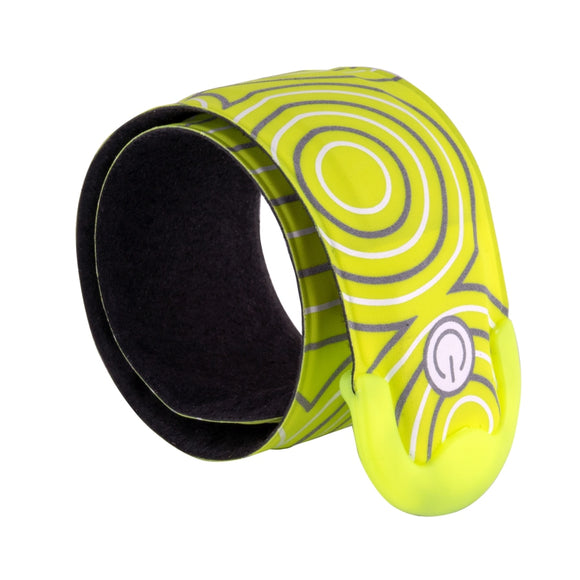 Nite ize SlapLit Rechargeable LED Slap Wrap  One Size Unisex Yellow Yes