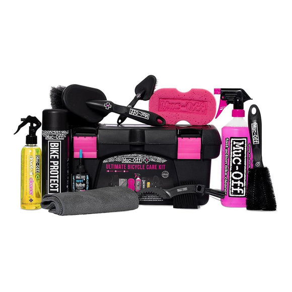 Muc-Off Ultimate Bicycle Cleaning Kit: Toolbox with 10 Pieces