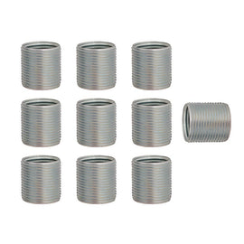 Unior Proprietary Crank Repair Pedal Thread Inserts Left Crankarm 9/16" 10 Pack Silver