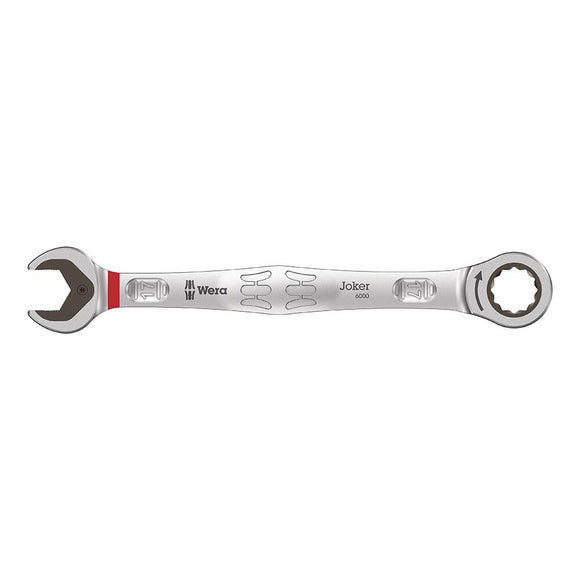 Wera 6000 Joker Ratcheting Combination Wrench - 17mm