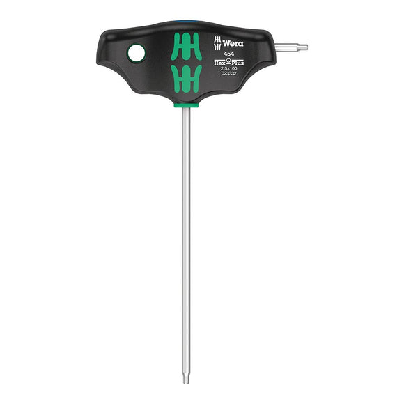 Wera 454 T-handle hexagon screwdriver Hex-Plus 2.5 x 100 mm