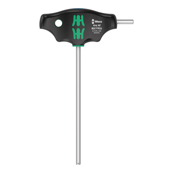 Wera 454 HF T-handle hexagon screwdriver Hex-Plus holding function 5 x 150 mm