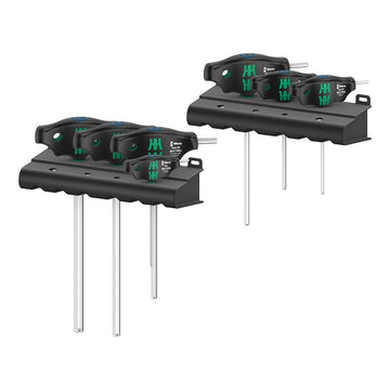 Wera 454/7 HF Set 1 screwdriver set T-handle screwdrivers Hex-Plus holding function 7 pieces