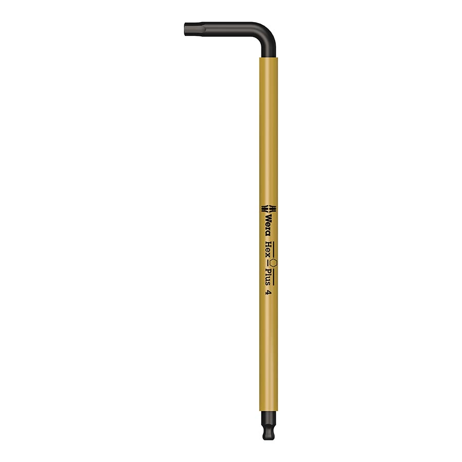 Wera 950 SPKL L-Key Hex Wrench - 4mm Yellow