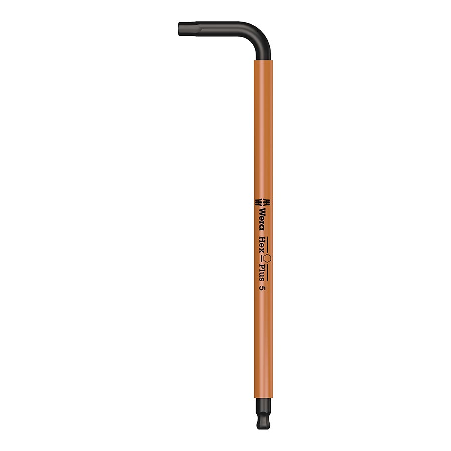 Wera 950 SPKL L-Key Hex Wrench - 5mm Bright Orange