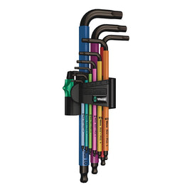 Wera 950/9 Hex-Plus SB L-Key Hex Wrench Set - Metric Multicolor