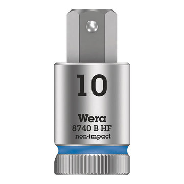 Wera 8740B HF Zyklop 3/8'' Drive Hex 10.0 x 38.5mm with HF