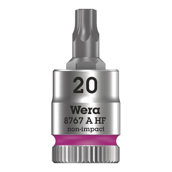 Wera 8767A HF TORX Zyklop 1/4'' Drive Torx 20 x 28mm with HF