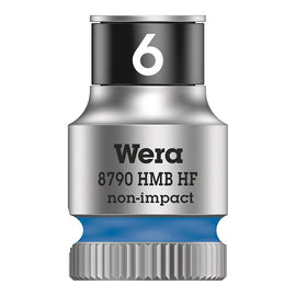 Wera 8790 HMB HF Zyklop 3/8'' Drive 6.0mm Socket with HF