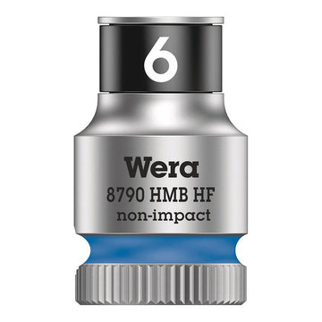 Wera 8790 HMB HF Zyklop 3/8'' Drive 6.0mm Socket with HF