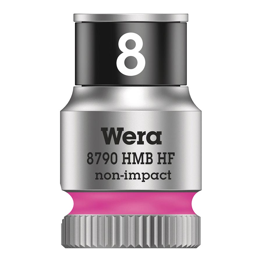 Wera 8790 HMB HF Zyklop 3/8" - Socket 8mm