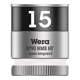 Wera 8790 HMB HF Zyklop 3/8'' Drive 15.0mm Socket with HF