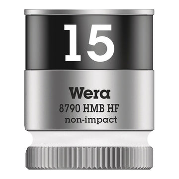 Wera 8790 HMB HF Zyklop 3/8'' Drive 15.0mm Socket with HF