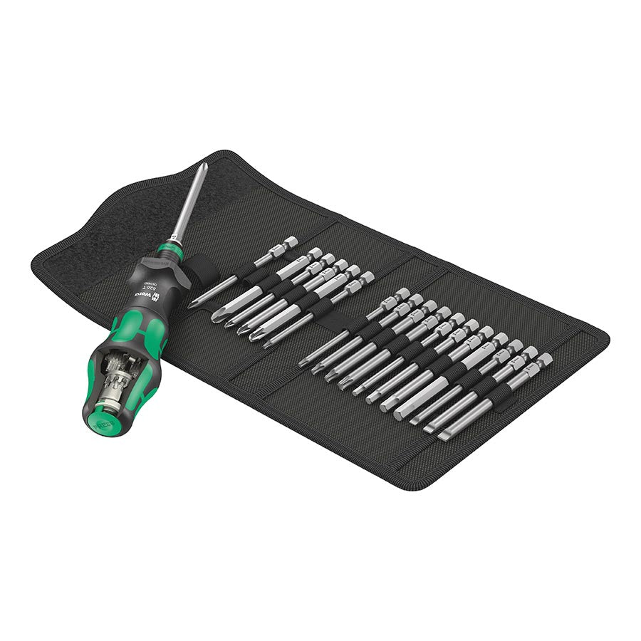 Wera Kraftform Kompakt Turbo 1 Driver and Bit Set