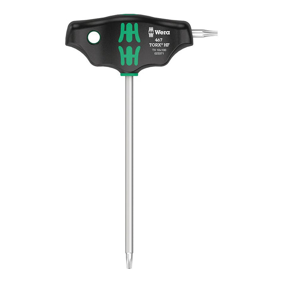 Wera 467 TX HF 10 x 100mm T-Handle Torx Wrench