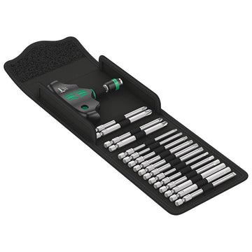 Wera Kraftform Kompakt 400 T-Handle Screwdriver and Bit Set