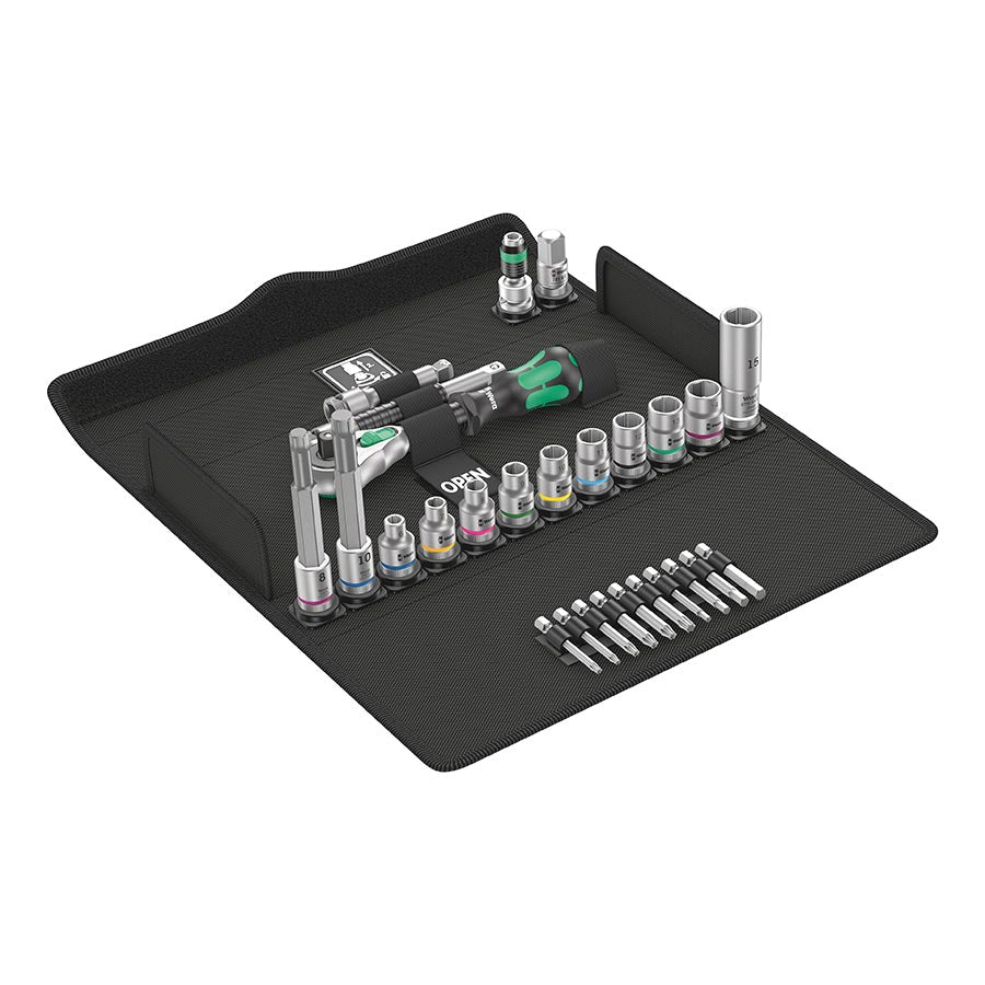 Wera Bicycle Set 7 - Zyklop Speed Ratchet Bits and Socket Set