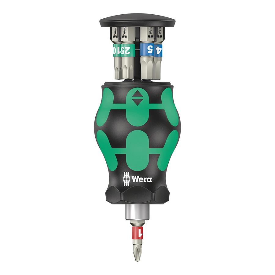 Wera Bicycle Set 11 - Stubby Bit Holder Screwdriver and Bits Tool Set