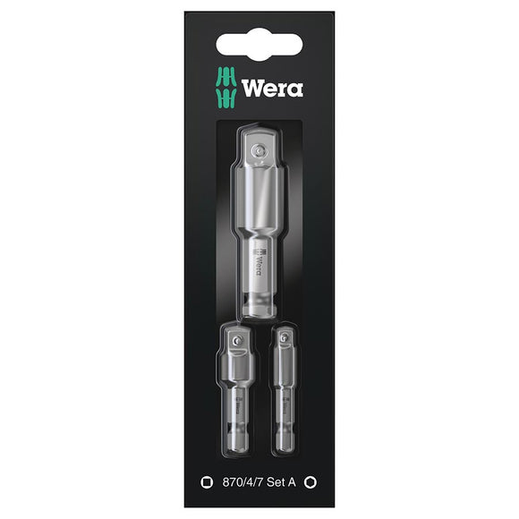 Wera 870/4/7 SET A SB 1/4'' Hex Set