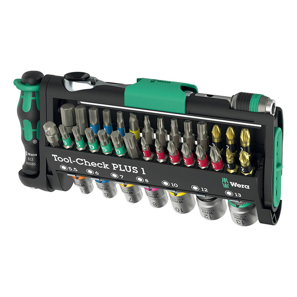 Wera TOOL-CHECK PLUS 1 : Metric/Imperial 1/4"