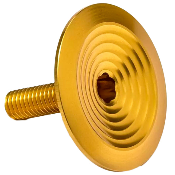 absoluteBLACK Integrated Top Cap Gold  