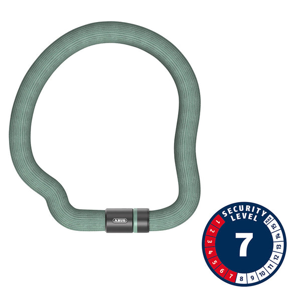 Abus Goose 6206K Chain Lock Key 6mm 110cm 3.6' Green