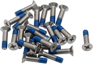BikeFit Cleat Screws - 4-hole Speedplay Compatible 17mm 25-pack