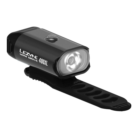 Lezyne Mini 400 Headlight - Gloss Black