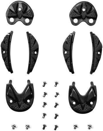 SIDI SRS Carbon Ground Inserts - Black 45-48