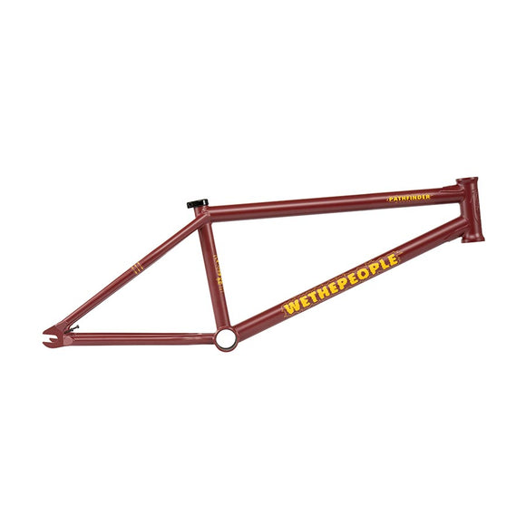 We The People Pathfinder BMX Frame Matte Burgundy 20.75''