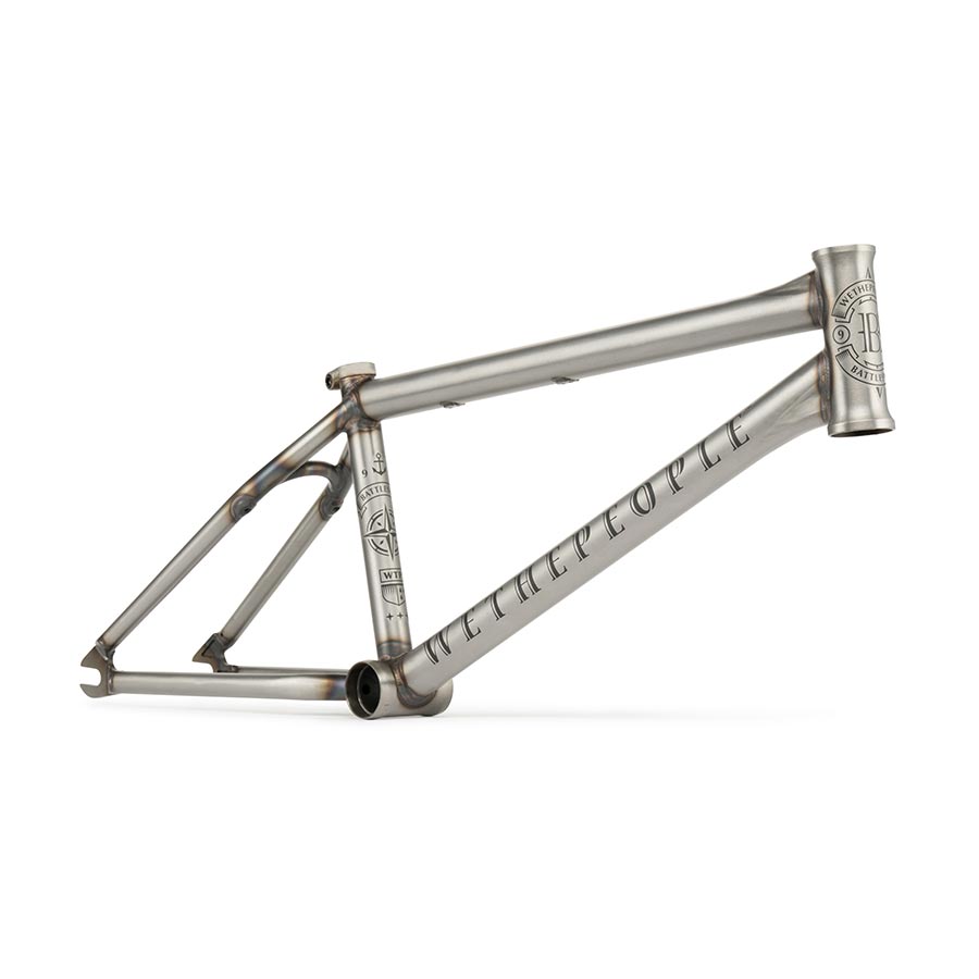 We The People Battleship BMX Frame Matte Raw 21