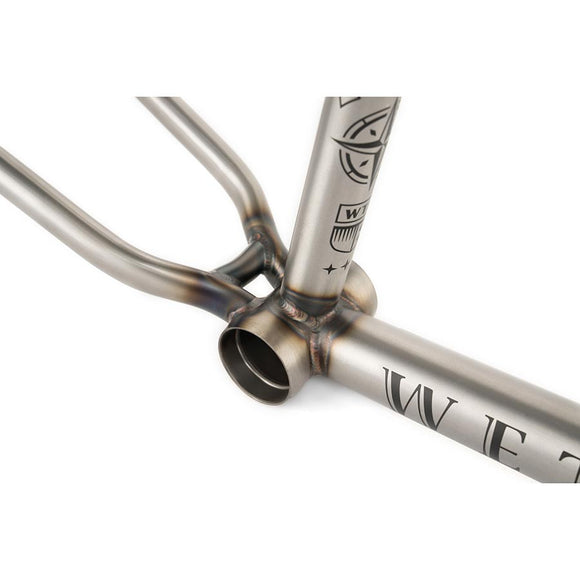 We The People Battleship BMX Frame Matte Raw 20.75''