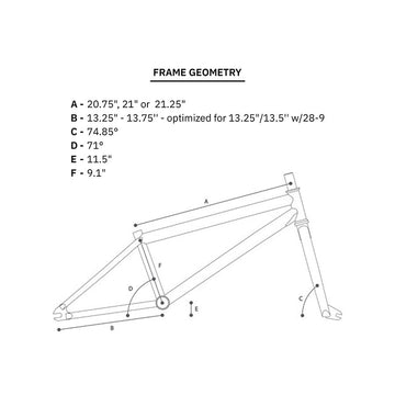 WeThePeople Revolver Black 20.75''