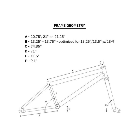 WeThePeople Revolver Black 21''