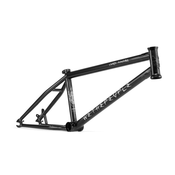 We The People Chaos Machine BMX Frame Black 21''