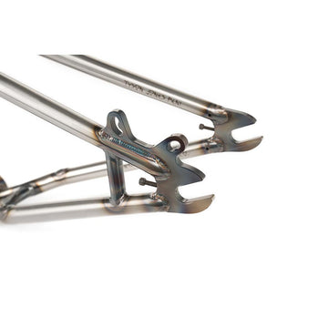 We The People Chaos Machine BMX Frame Glossy Raw 21''