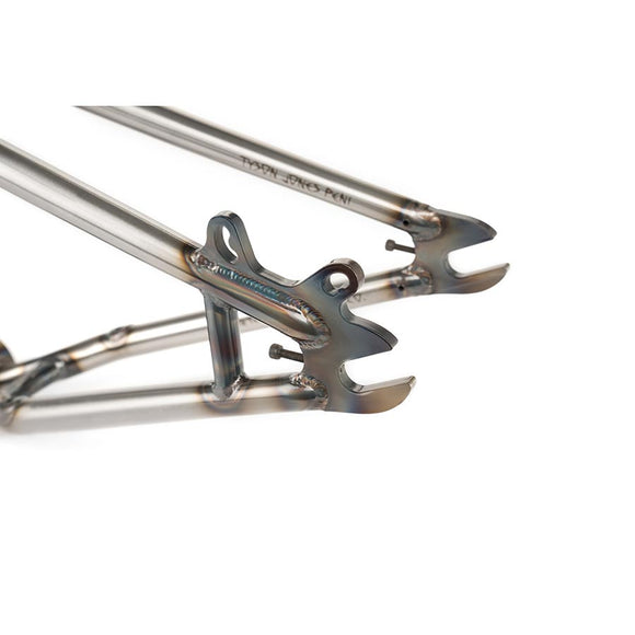 We The People Chaos Machine BMX Frame Glossy Raw 21''