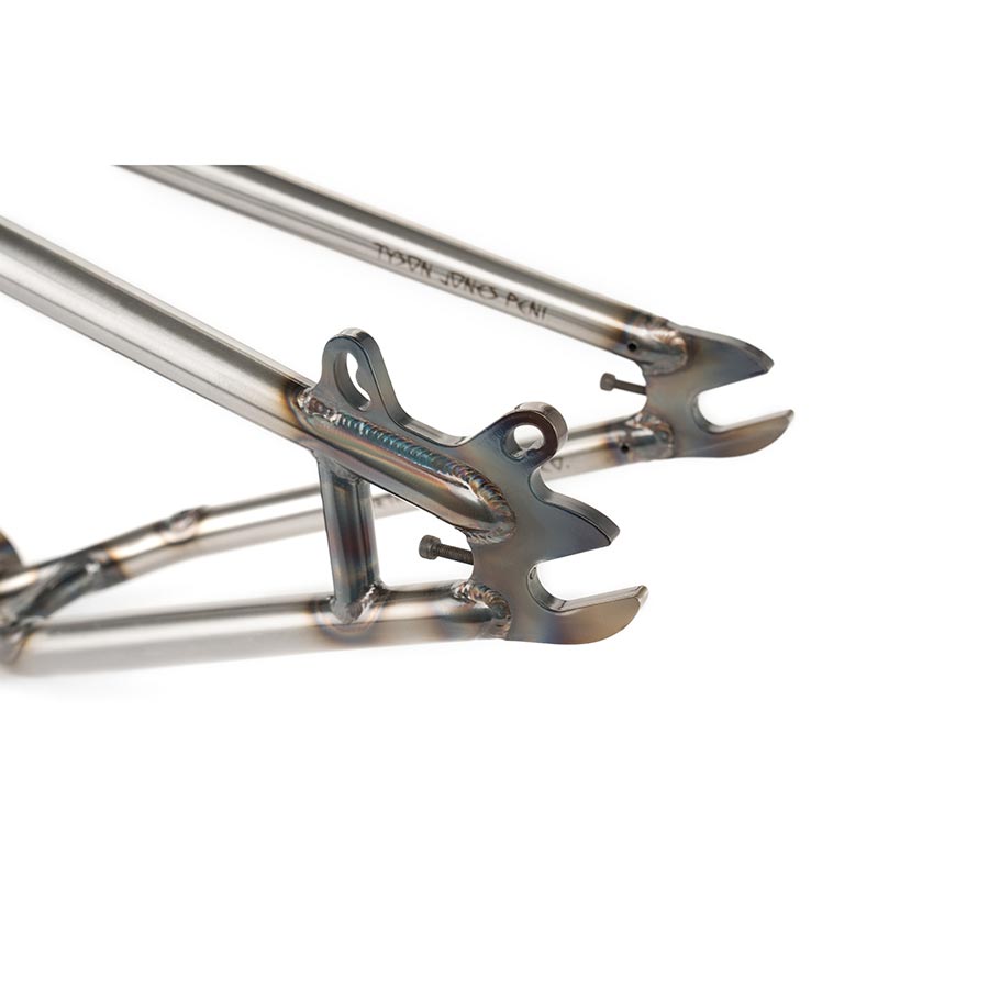 We The People Chaos Machine BMX Frame Glossy Raw 21