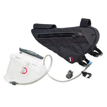 Revelate Designs Sandur Frame Bag Hydration Bundle Small Blk  