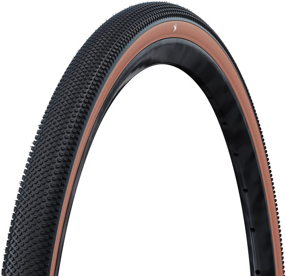 Schwalbe G-One Allround Tire - 700 x 45 Tubeless Folding BLK/Bronze Performance RaceGuard Addix E-25