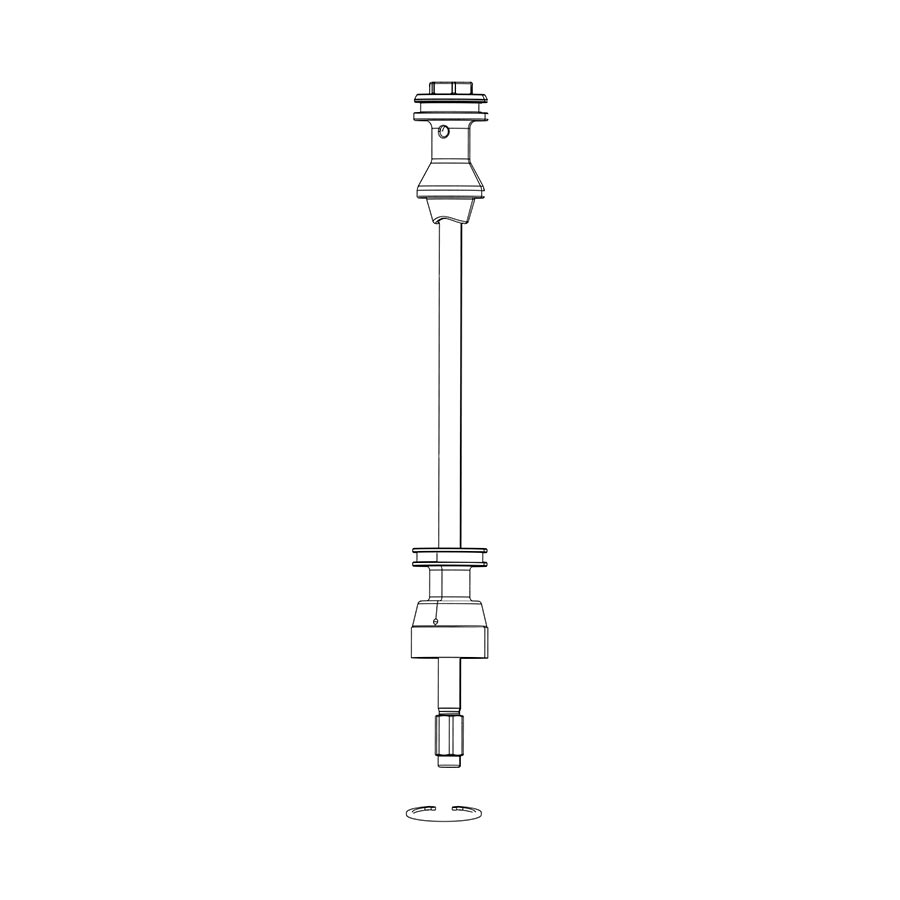 RockShox Fork Spring Debonair Shaft - 170mm 27/29 38mm - Domain B1+ 2022+