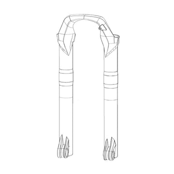 RockShox Lower Leg for RVL 2927+B DFBLK 11.4018.006.255