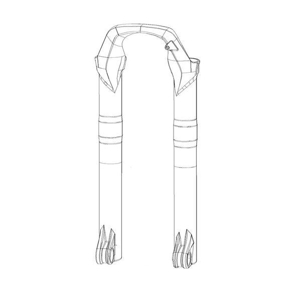 RockShox Lower Leg for RVL 2927+B DFBLK 11.4018.006.255