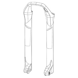 RockShox Lower Leg for SID 2915 DFBLK B1 11.4018.006.258